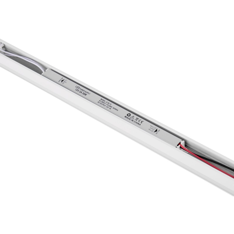 Linear wall light with integrated LED - 22W - 100cm - IP20