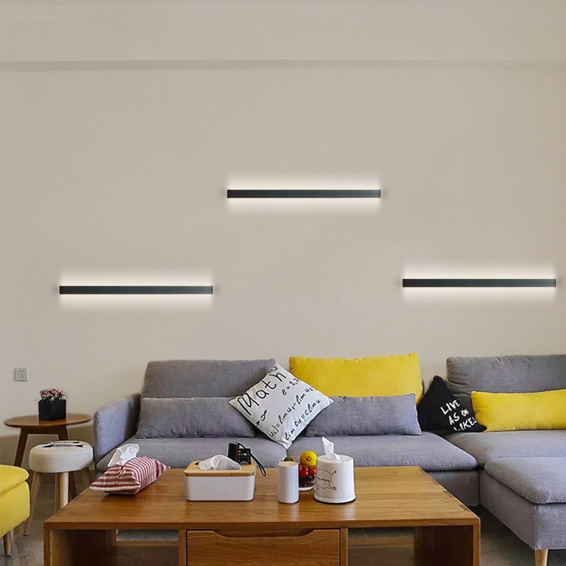 Integrated linear LED wall light - 13W - 60cm - IP20