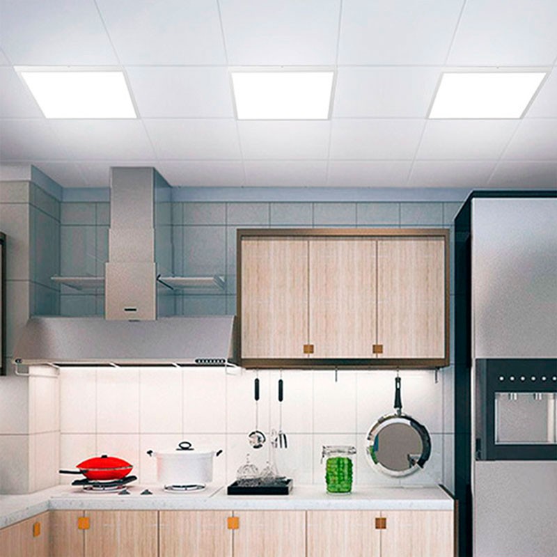 LED panel slim CCT recessed 60x60 cm - 40W - with mounting KIT