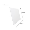 LED panel slim CCT recessed 60x60 cm - 40W - with mounting KIT