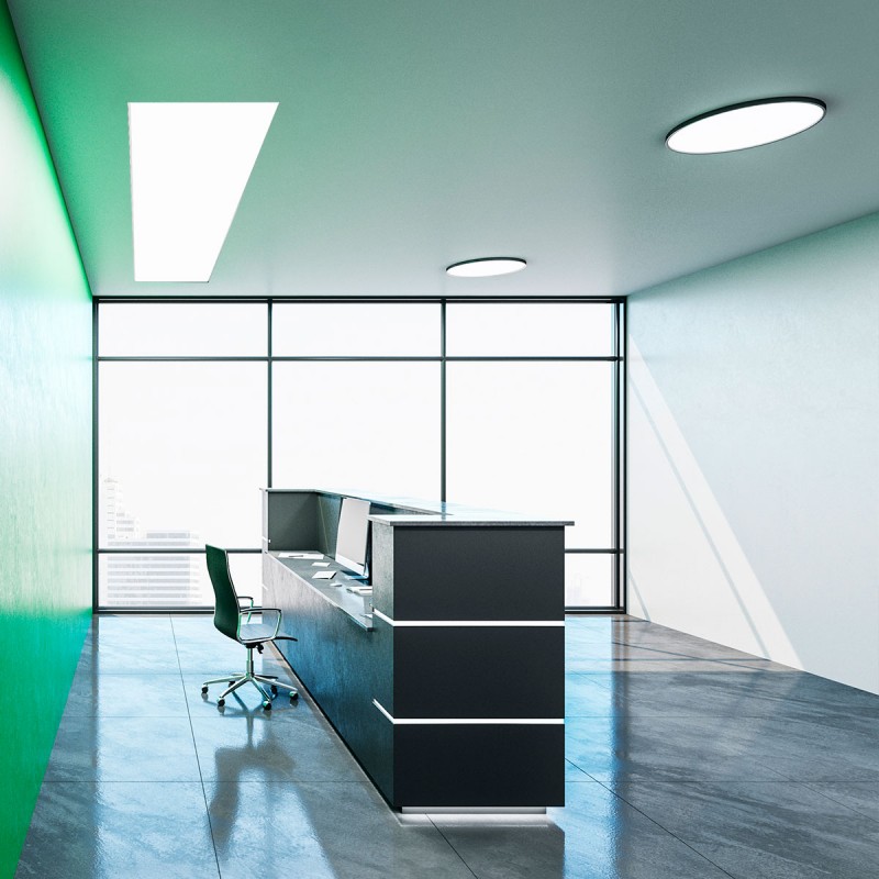 LED panel slim 120X30 cm - Driver Philips - 44W - UGR19