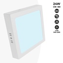 Square LED Surface Mounted Ceiling Lamp 24W High Efficiency