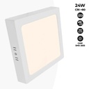 Square LED Surface Mounted Ceiling Lamp 24W High Efficiency