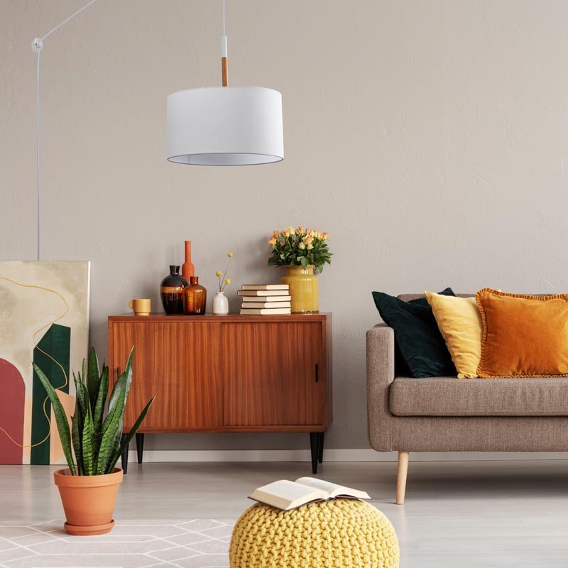 Pendant lamp with socket "CLASS XL"