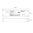 Fuente de alimentación regulable Triac LED de 100W 12V - GLP