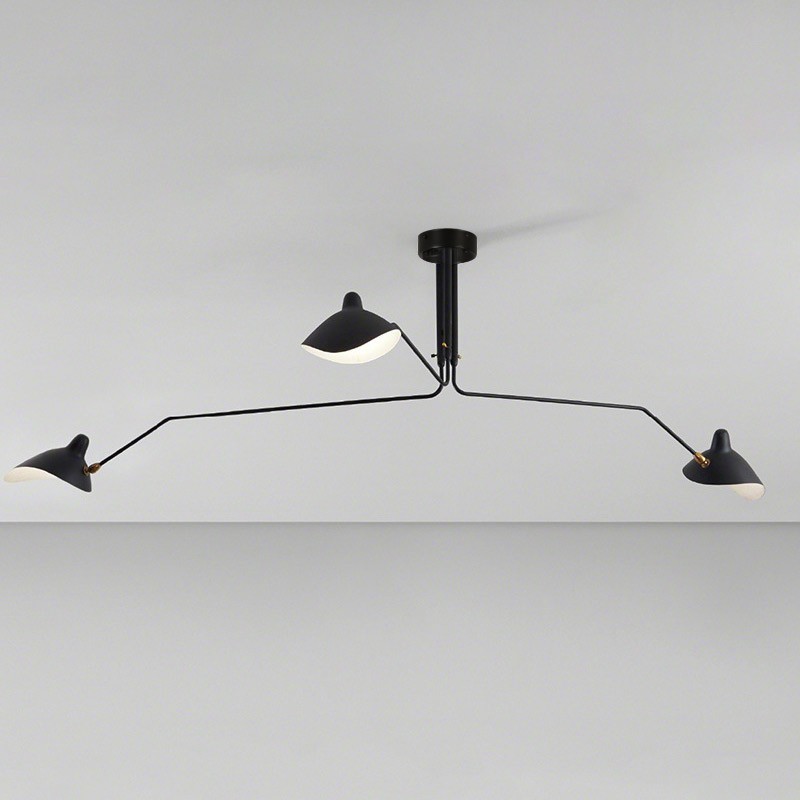 Design ceiling lamp "Muller" - 3xE27