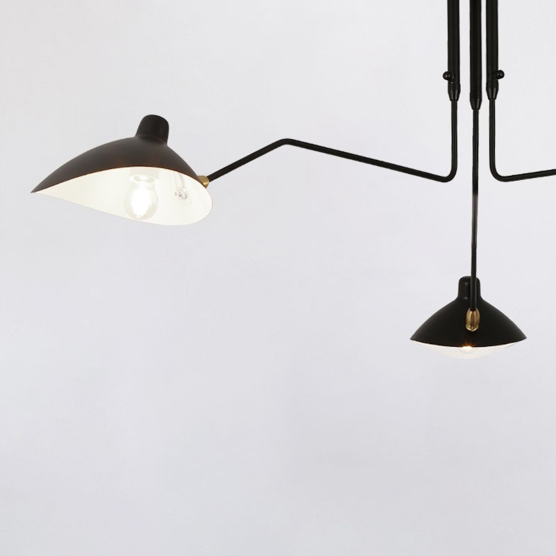 Design ceiling lamp "Muller" - 3xE27