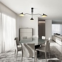 Design ceiling lamp "Muller" - 3xE27
