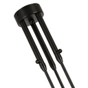 Design ceiling lamp "Muller" - 3xE27