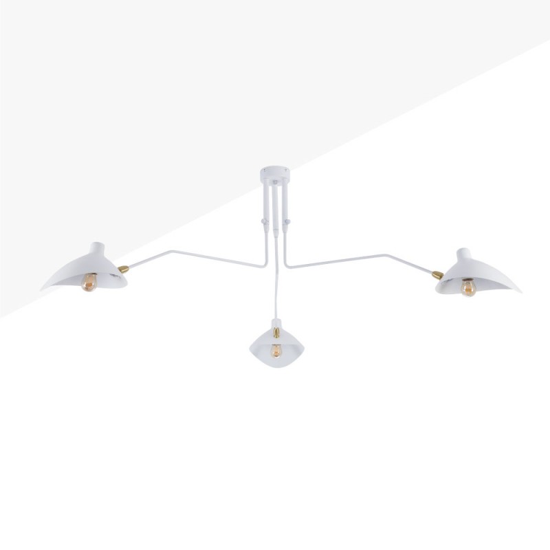 Design ceiling lamp "Muller" - 3xE27