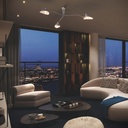 Design ceiling lamp "Muller" - 3xE27
