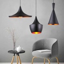 Kit of 3 Nordic pendant lamps "SOLVANG - HELGA - KOLDING".