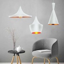 Kit of 3 Nordic pendant lamps "SOLVANG - HELGA - KOLDING".