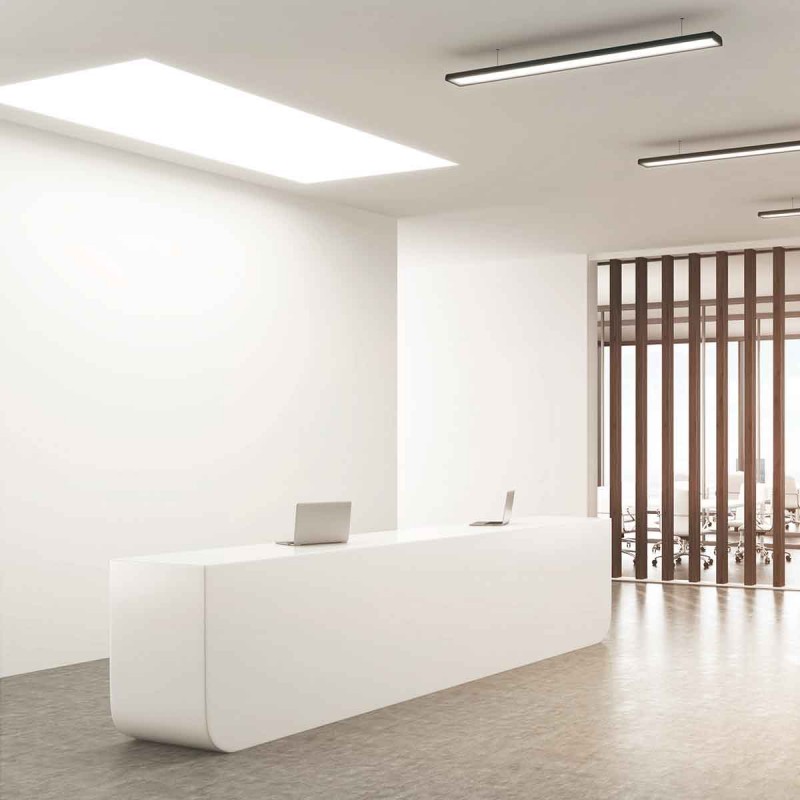 LED panel slim 120X60cm - PHILIPS Driver - 72W - UGR19