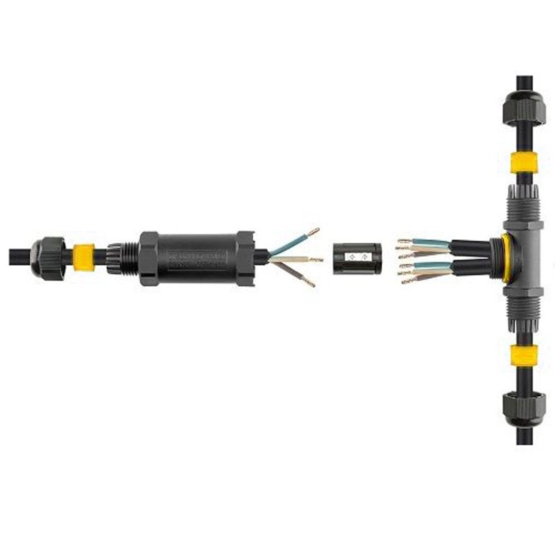IP68 Waterproof Multiple Splice Connector 0.5 - 4.0mm² 0.5 - 4.0mm² Waterproof Multiple Connector