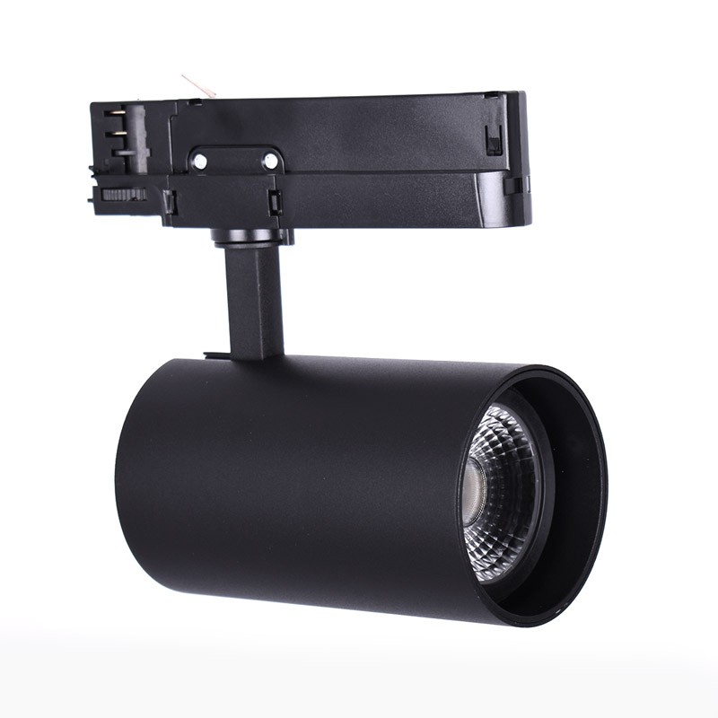 Three-phase 36W CCT Triac Dimmable LED track spotlight 36W CCT Triac Dimmable LED track light
