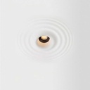 Integral plaster luminaire with wave effect - 300 x 300 mm - GU10