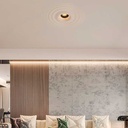 Integral plaster luminaire with wave effect - 300 x 300 mm - GU10