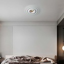 Integral plaster luminaire with wave effect - 300 x 300 mm - GU10