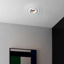 Integral plaster luminaire with wave effect - 300 x 300 mm - GU10