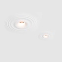 Integral plaster luminaire with wave effect - 300 x 300 mm - GU10