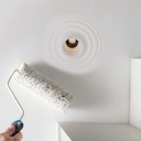 Integral plaster luminaire with wave effect - 300 x 300 mm - GU10