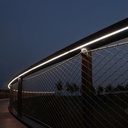 Flexible LED neon 24V DC - 12x12mm - 10 meters - Complete kit - 11W/m - IP67 - Vertical curvature