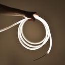 Flexible LED neon 24V DC - 12x12mm - 10 meters - Complete kit - 11W/m - IP67 - Vertical curvature