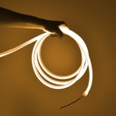 Flexible LED neon 24V DC - 12x12mm - 10 meters - Complete kit - 11W/m - IP67 - Vertical curvature
