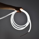 Flexible LED neon 24V DC - 12x12mm - 10 meters - Complete kit - 11W/m - IP67 - Vertical curvature