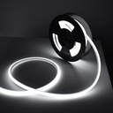 Flexible LED neon 24V DC - 12x12mm - 10 meters - Complete kit - 11W/m - IP67 - Vertical curvature