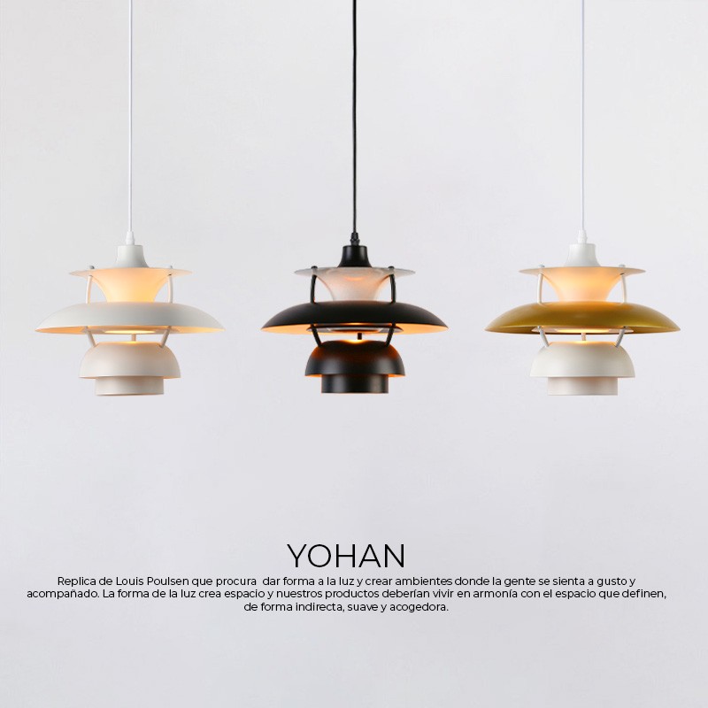 Design pendant lamp "Yohan"