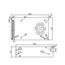 Switch-mode power supply 12V 350W