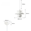 Design pendant lamp "Yohan"