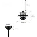 Design pendant lamp "Yohan"