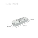 LIFUD dimmable DALI PUSH driver 9-42V 12W multicurrent (100-350mA) CCT2000-7000K