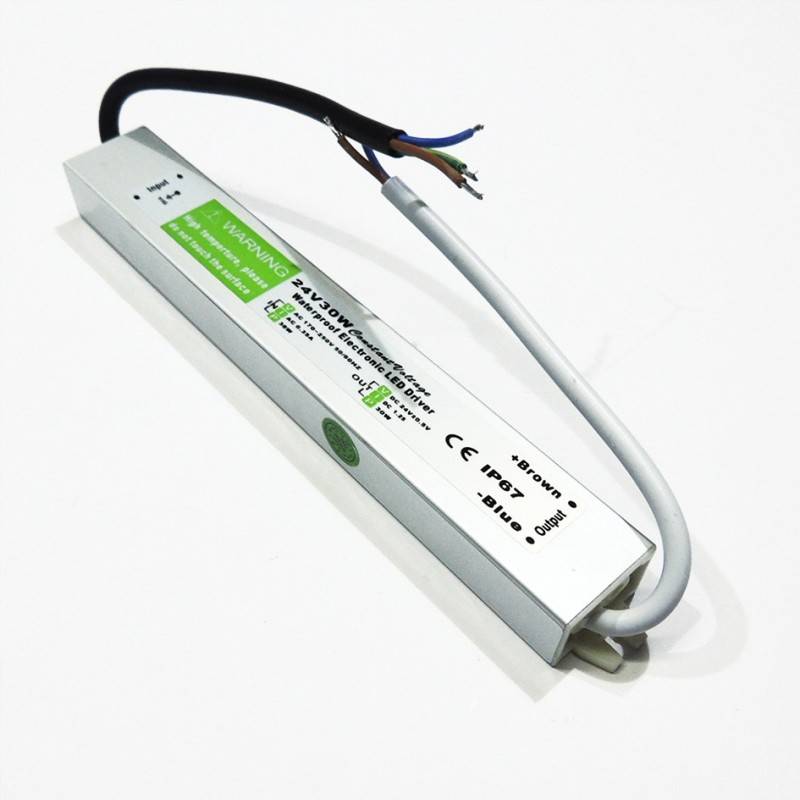 Waterproof power supply 24V 30W IP67