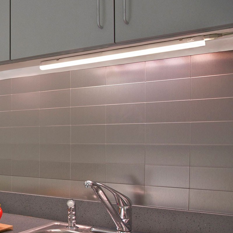 LED strip under cabinet T5 - 150 cm - 18W opal - CCT