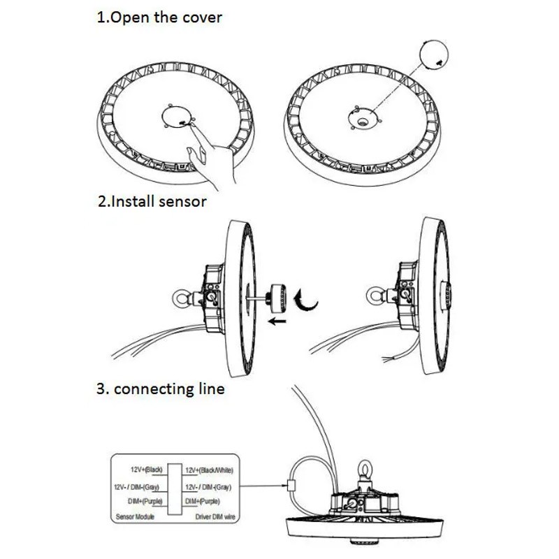Dimmable DALI driver for B8137 LED highbays