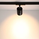 Three-phase LED track spotlight CCT 42W - CRI 95 - Integrated Philips Xitanium Driver
