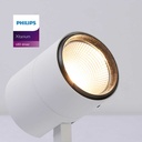 Three-phase LED track spotlight CCT 42W - CRI 95 - Integrated Philips Xitanium Driver