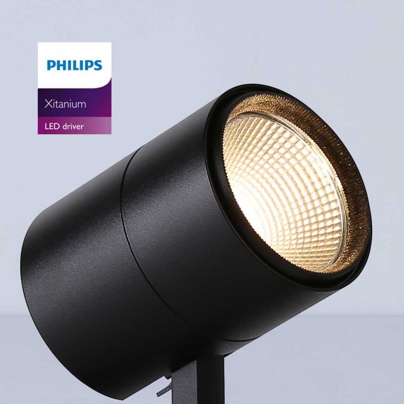 Three-phase LED track spotlight CCT 42W - CRI 95 - Integrated Philips Xitanium Driver
