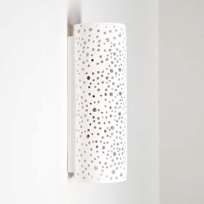 Bidirectional wall lamp in plaster "COMB" - 2 x E14