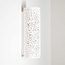Bidirectional wall lamp in plaster "COMB" - 2 x E14