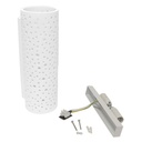 Bidirectional wall lamp in plaster "COMB" - 2 x E14