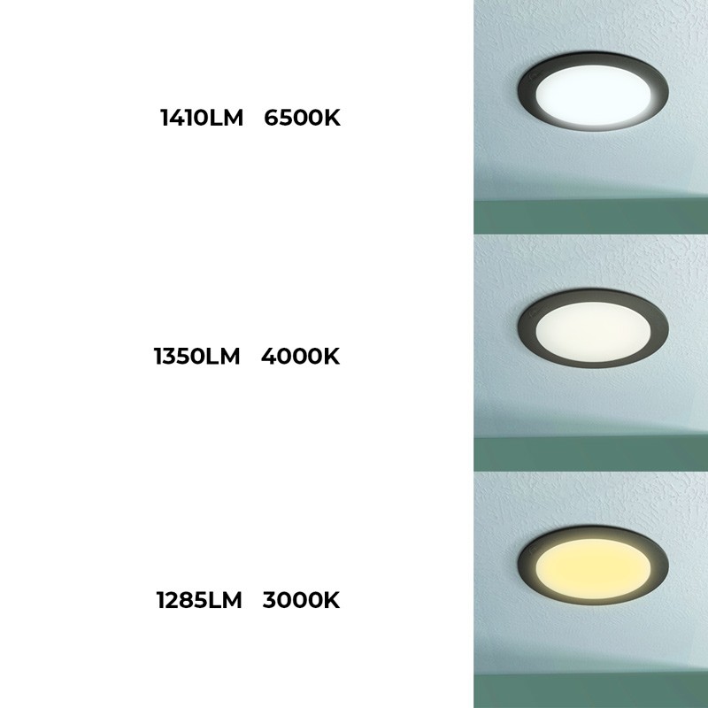 Round Waterproof Downlight CCT Fumagalli "Teresa 160" 10W IP55