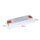 Power supply ultra slim 12V - 100 W - IP20