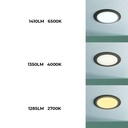 Round Waterproof Downlight CCT Fumagalli "Teresa 260" 18W IP55