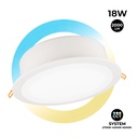 Round Waterproof Downlight CCT Fumagalli "Teresa 260" 18W IP55