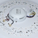 SMART RGBW and CCT circular surface mounted LED ceiling lamp with WIFI connection - 30W - IP20